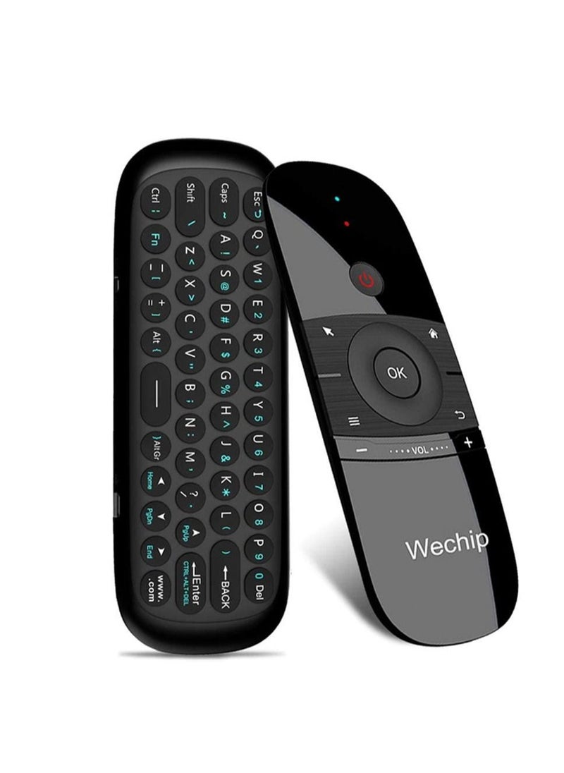 W1 Remote 2.4G Wireless Keyboard Multifunctional Remote Control for Nvidia Shield/Android TV Box/PC/Projector/HTPC/All-in-one PC