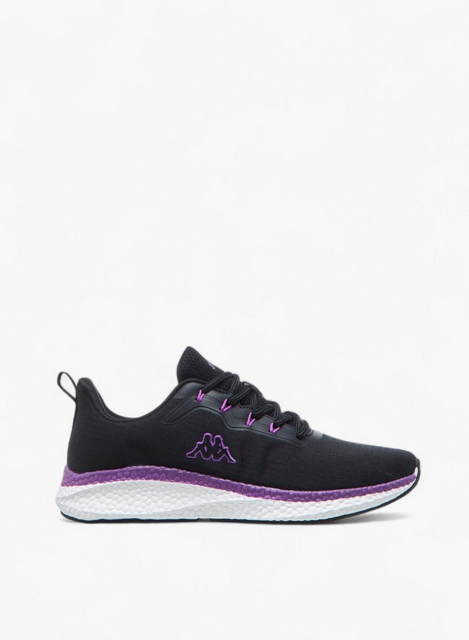 Kappa Women's Logo Detail Sports Shoes with Lace-Up Closure - Image 3