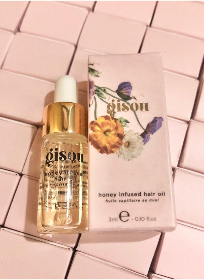 Gisou Honey Infused Hair Perfume Fragrance Spray 4ml & Honey Infused Hair Oil 3ml  - Image 5