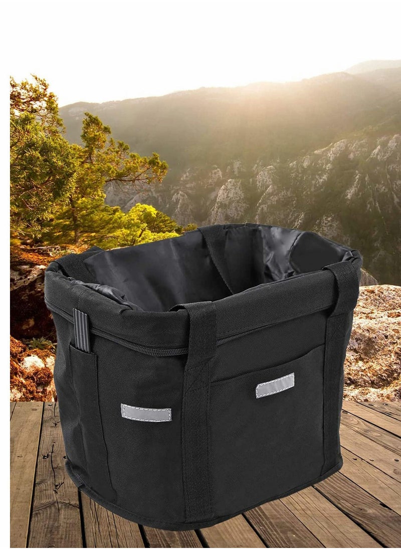 Y&D - Dog Bicycle Basket, Pet Carrier Puppy Travel Bike Front Waterproof Canvas Easy Install Detachable For Cycling Bag Mountain Picnic Shopping, Handbag - Image 1