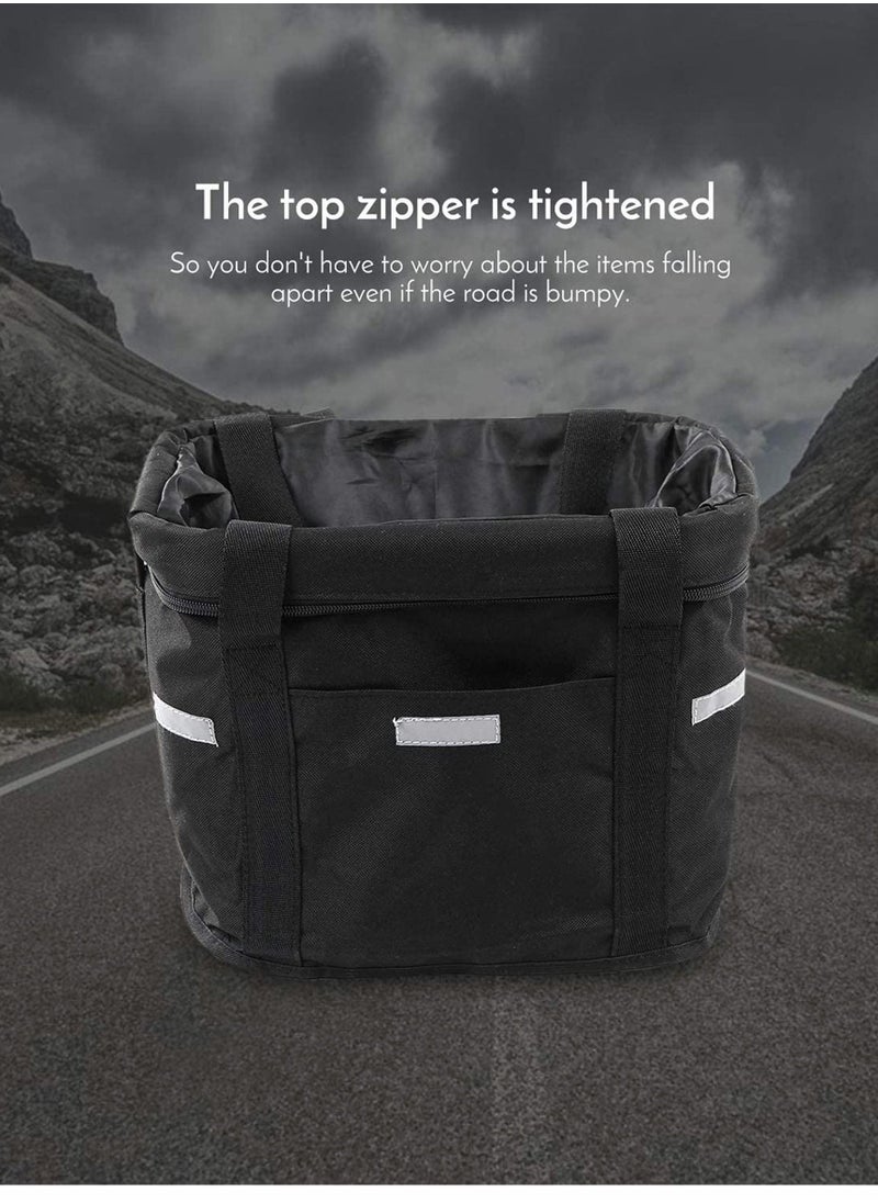 Y&D - Dog Bicycle Basket, Pet Carrier Puppy Travel Bike Front Waterproof Canvas Easy Install Detachable For Cycling Bag Mountain Picnic Shopping, Handbag - Image 1