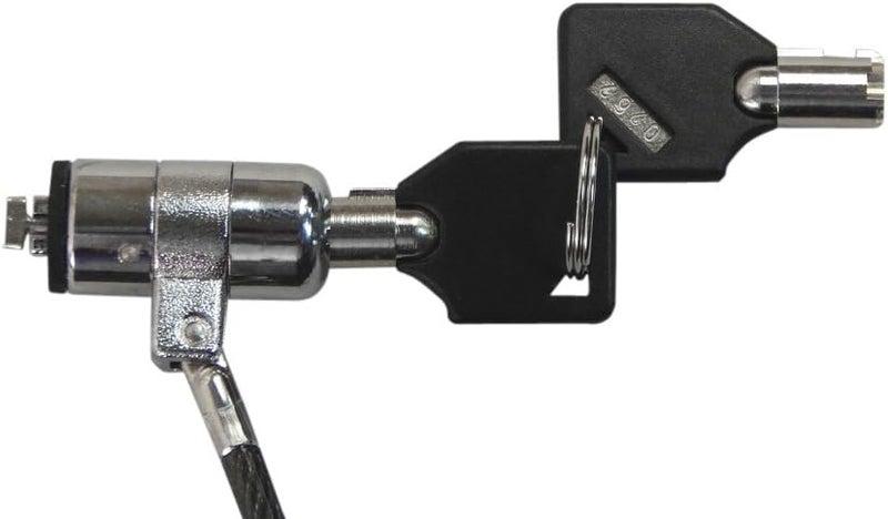 10 Foot Black Notebook/Laptop Keyed Lock Security Cable Extra Long!