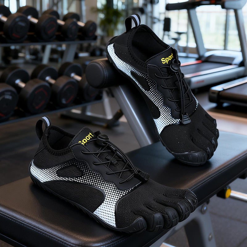 Five-Toe Fitness Shoes for Yoga, Pilates, Weightlifting & More - Breathable, Non-Slip, and    Versatile - Image 3