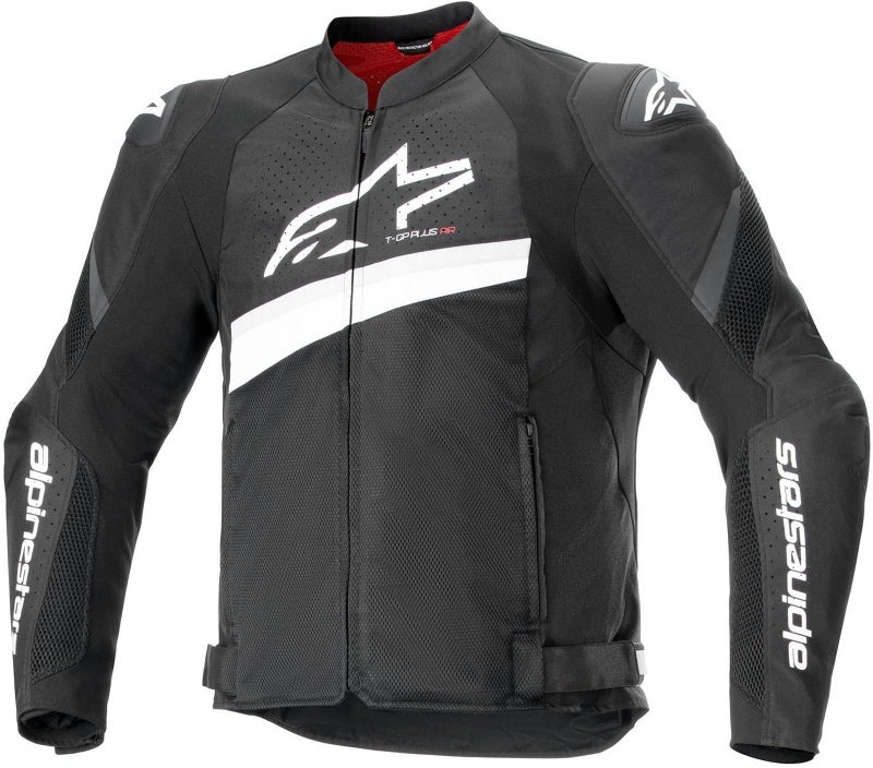 Alpinestars T-GP Plus R V4 Airflow Men's Street Motorcycle Jackets - Black/White/X-Large - Image 5