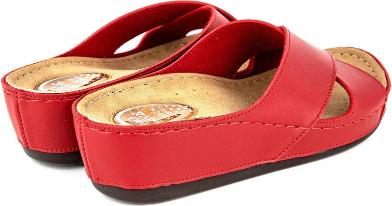 MUYA Orthopedix Byblos Anatomical Heel Spur Gel Supported All Seasons Women's Slippers 31135