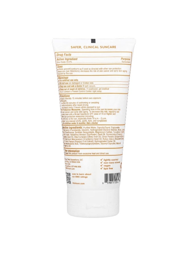 think! think, Thinkbaby, Zinc Oxide 23.4% Sunscreen, SPF 50, 6 fl oz (177 ml) - Image 2