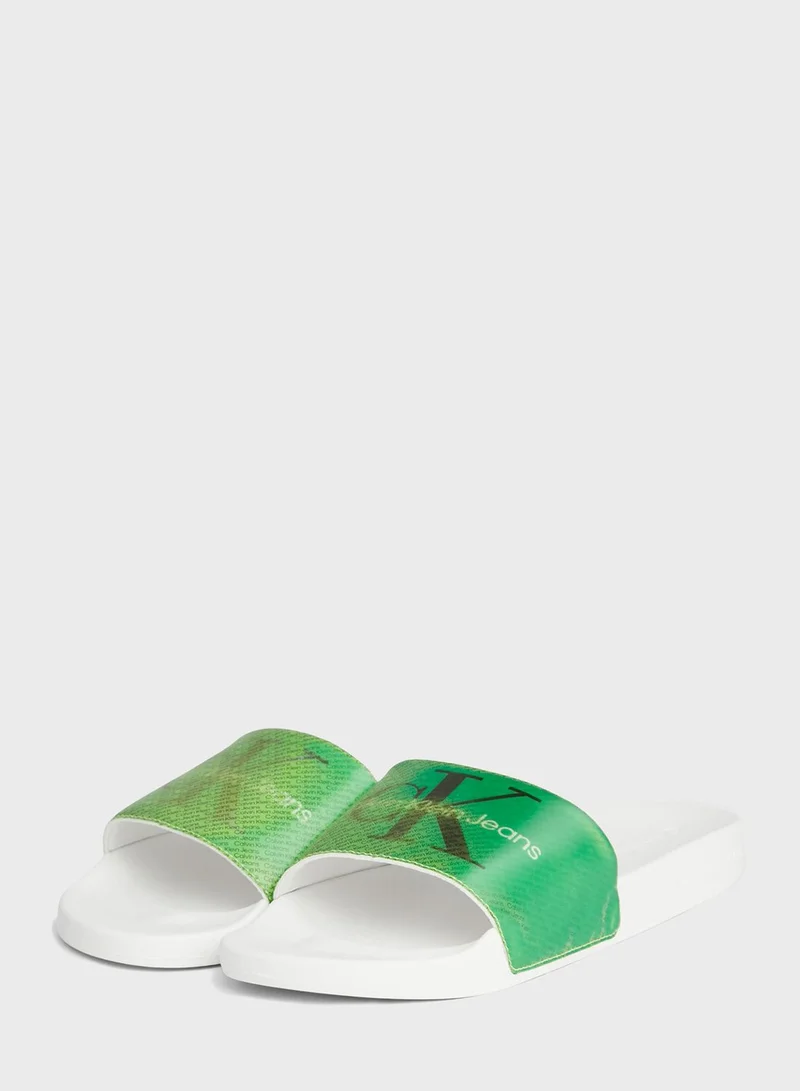 Calvin Klein Jeans Logo Slides