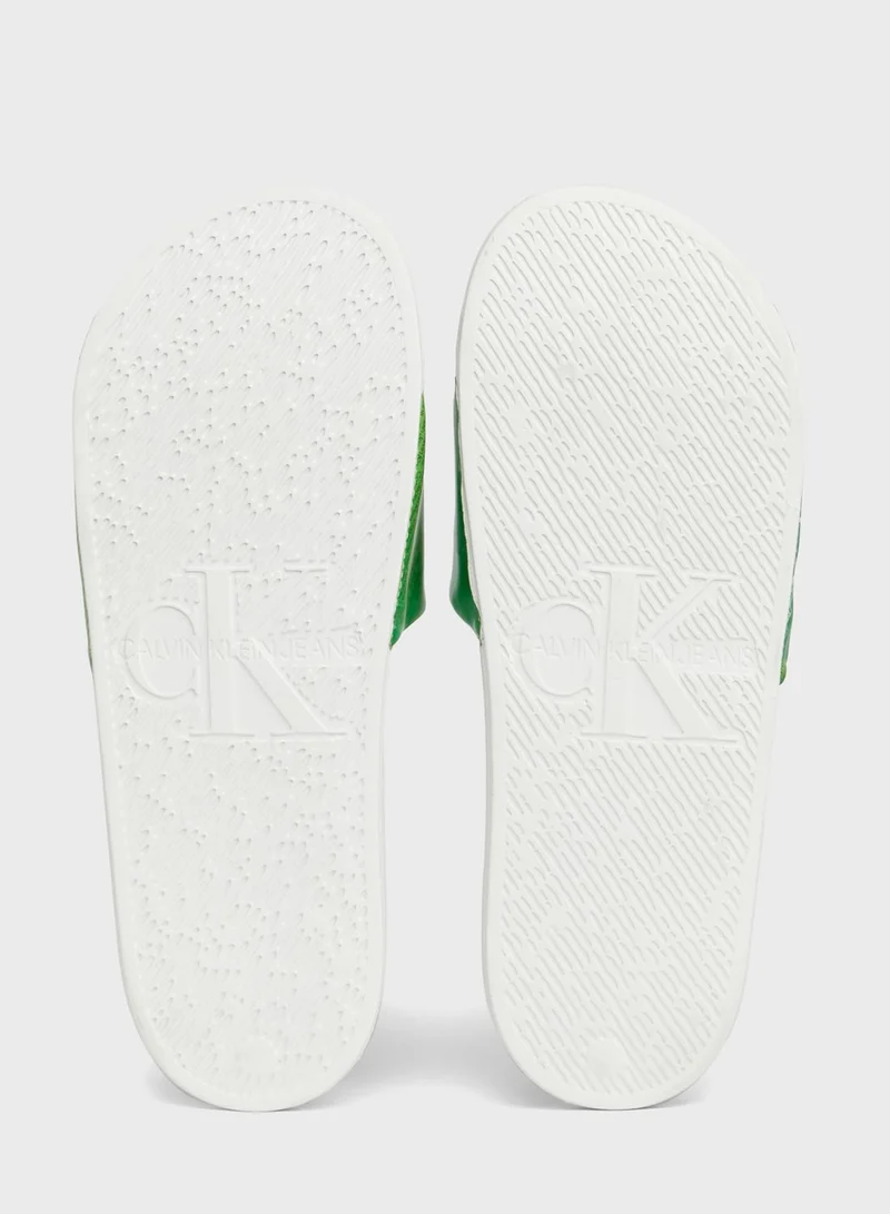 Calvin Klein Jeans Logo Slides