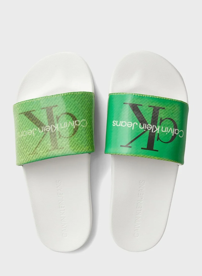 Calvin Klein Jeans Logo Slides