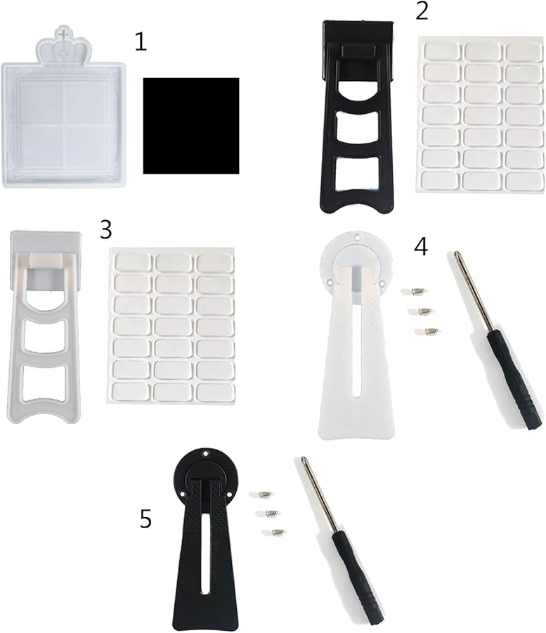 Crown Shaped Epoxy Resin Picture Mold Silicone Photo Frame Hand Making Accessories Color A - Image 4