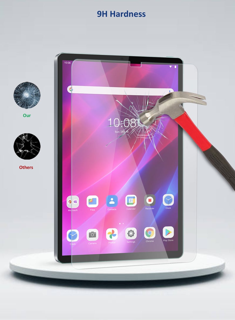 Wtech Lenovo Tab K10 4G 2021 910.3 inch) - 9H Ultra HD Tempered Glass Screen Protector - Clear - Image 3