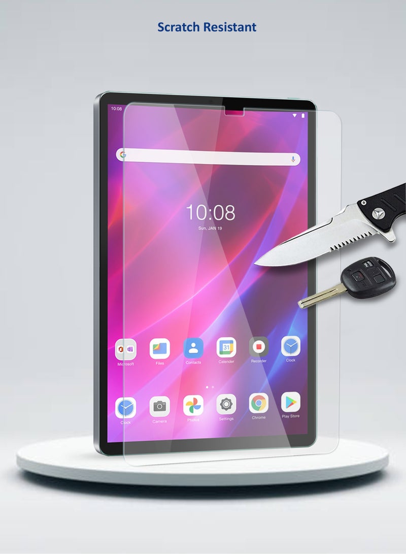 Wtech Lenovo Tab K10 4G 2021 910.3 inch) - 9H Ultra HD Tempered Glass Screen Protector - Clear - Image 5