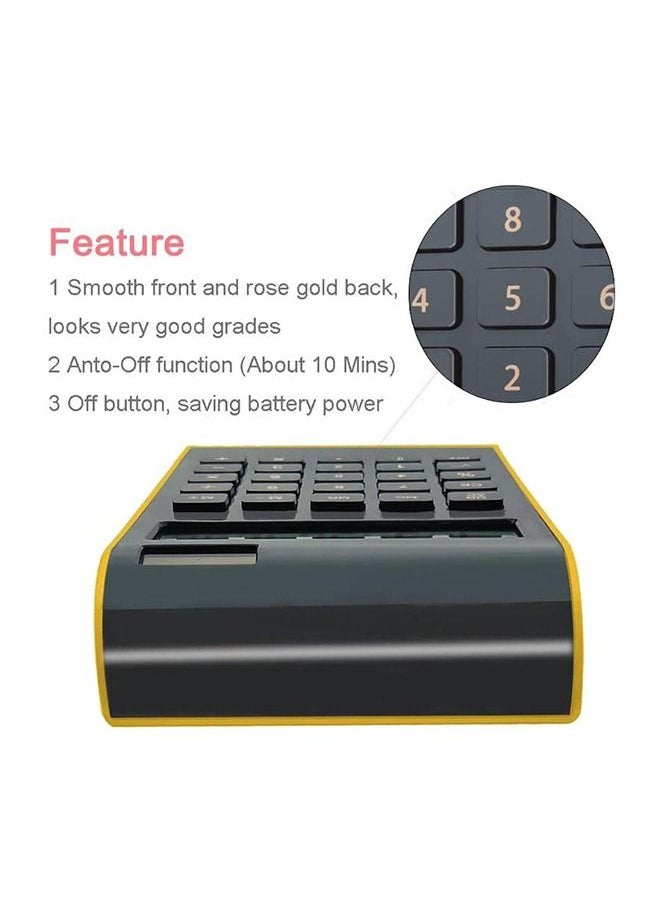 Arabest - Basic Standard Calculator Suitable for business, school and office use, motorized digital smart calculator - Image 1