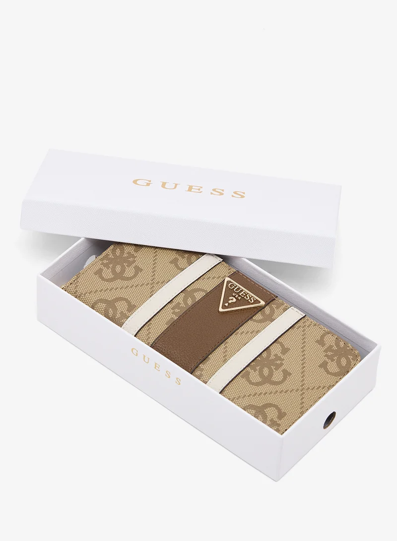 Guess  Laurel II Large Zip Around Bi-Fold Wallet for Women | Best Price UAE