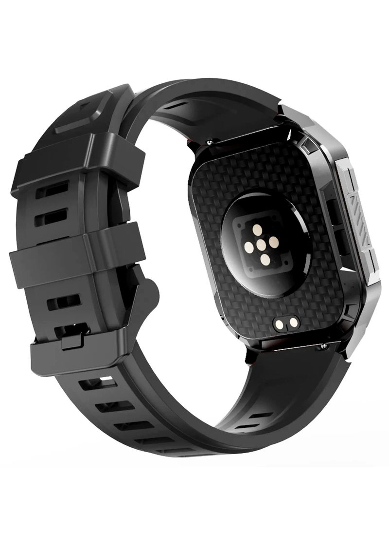 HiFuture - Hifuture ULTRA3 IPS Display 2.0" Bluetooth Calling Smartwatch - Black - Image 1