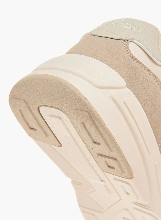 Lee Cooper Women's Panelled Sneakers with Lace-Up Closure