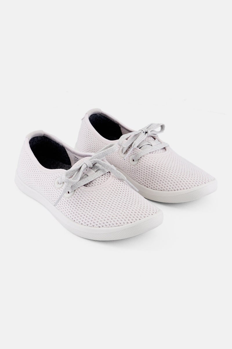 Allbirds Women Lace Up Casual Shoes, White - Image 1