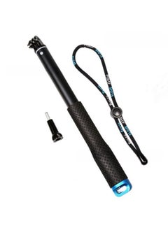 Generic Waterproof Anti-slip 36-Inch 92cm Selfie Stick For GoPro Sports Camera Aluminum Alloy Portable Travel Tripod Monopod Stick-Color:Blue  - Image 1