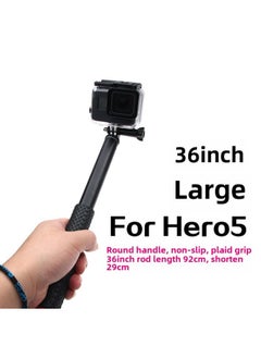 Generic Waterproof Anti-slip 36-Inch 92cm Selfie Stick For GoPro Sports Camera Aluminum Alloy Portable Travel Tripod Monopod Stick-Color:Blue  - Image 3