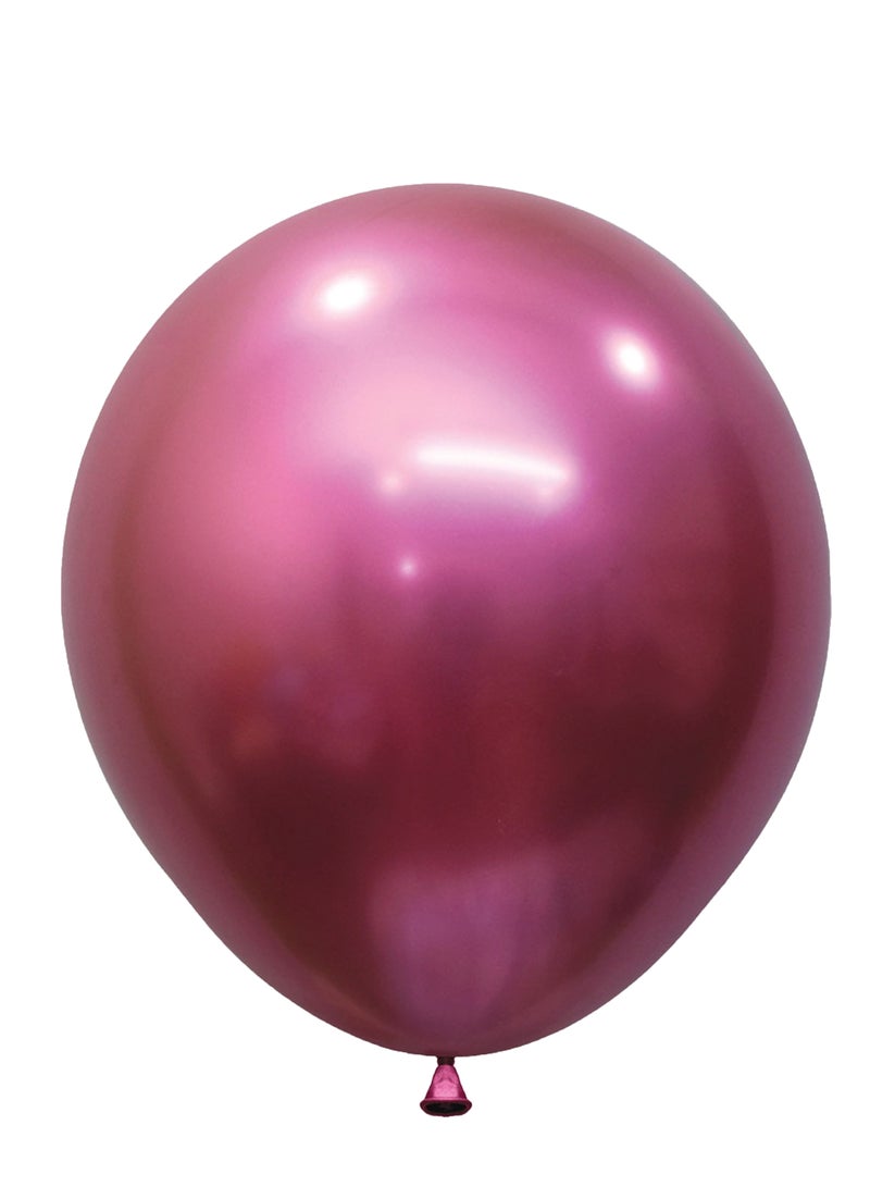 Sempertex Assorted Color Latex Balloons  Vibrant Balloons in Various Colors Perfect for Birthdays Parties Weddings and Celebrations Durable and Easy to Inflate for Fun Event Decorations (Fuchsia Pink) - Image 1