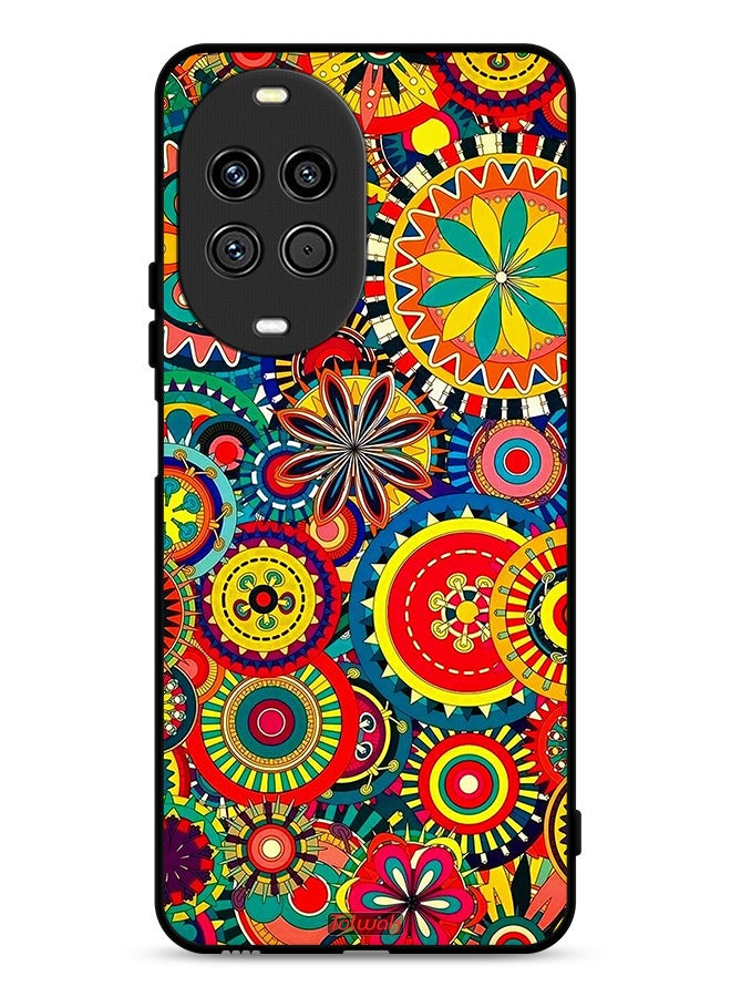 Tolwak Huawei nova 14 5G Protective Case Cover Colorful Mandala Pattern