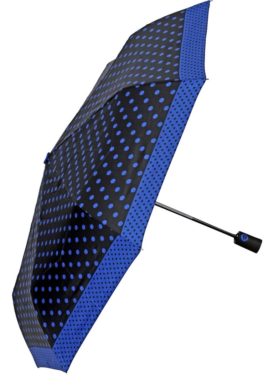 Umbrella Black Blue Polka Dots - pzsku/ZD9105723E666AE97E41BZ/45/_/1729211167/eaca8788-ac50-4063-8741-63e8775c67de