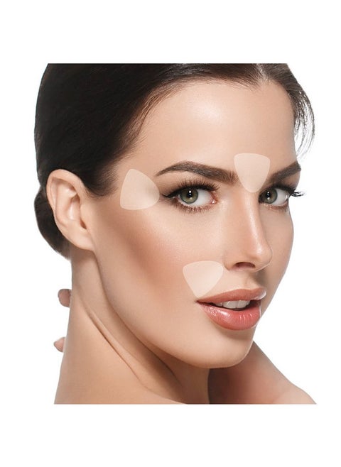 BLUMBODY Face & Forehead Wrinkle Patches - Mini Anti Wrinkle Facial Patches to Smooth Eye, Mouth, Forehead Wrinkles - Non-Silicone Face Tape for Fine Wrinkles between Eyes & Face - 160 Face Patches