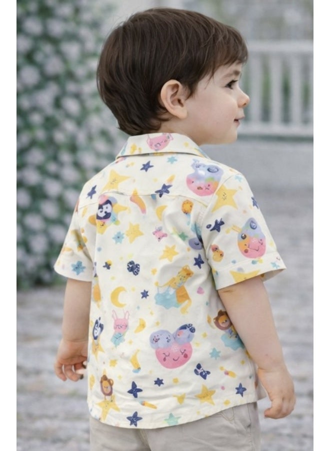 Bold Chic قميص حيوانات أرض الأحلام للأطفال - Image 1