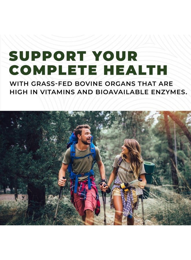 Left Coast Performance Beef Organ Supplement Grass Fed - 7 Beef Organs Complex from New Zealand - Liver Heart Pancreas Kidney Lung Spleen Bone Marrow - Non-GMO, No Fillers, Hormone & Antibiotic Free - Carnivore Diet - 180ct - Image 5
