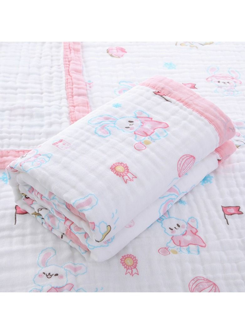 منشفة استحمام مطبوعة برسوم كرتونية من القطن الخالص