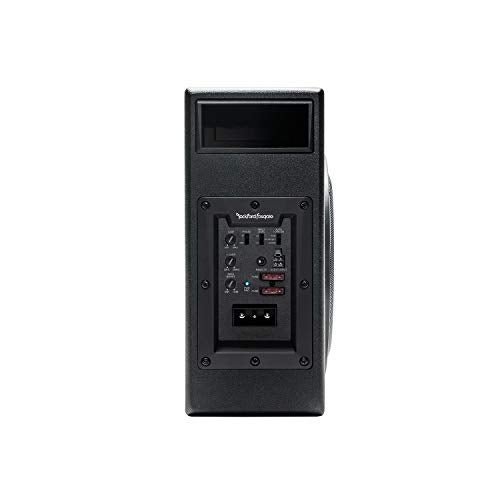 Rockford Fosgate P300-8P Punch 8" 300-Watt Amplified Subwoofer in Ported Enclosure - Slim Design for Tight Spaces - Black - Image 3