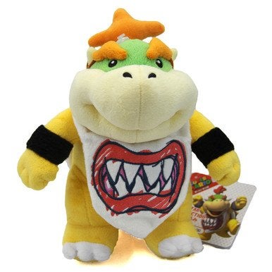 Little Buddy Super Mario All Star Collection 1424 Bowser Jr. Stuffed Plush, 8", 156 months to 180 months - Image 2