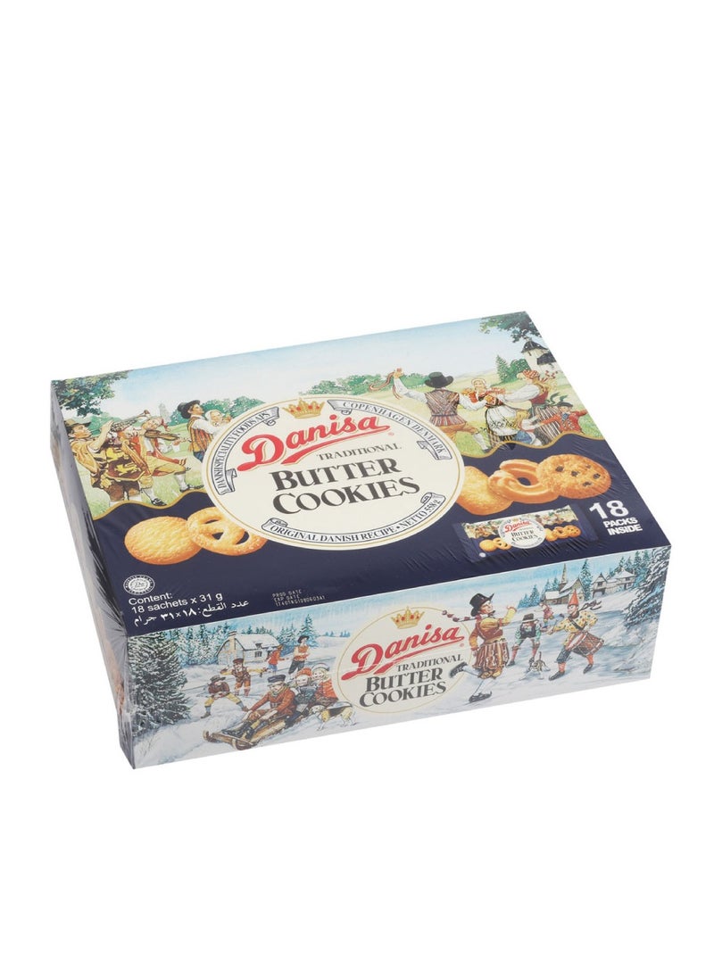 Danisa Danisa Traditional Butter Cookies Jumbo Box - 18 Pack 