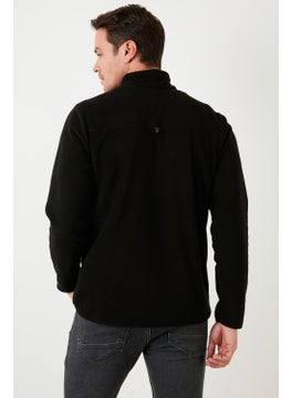 Buratti Slim Fit Anti-Pilling Non-Pilling Bato Collar Winter Raised Polar Fleece Men's POLAR 5906001  - Image 5