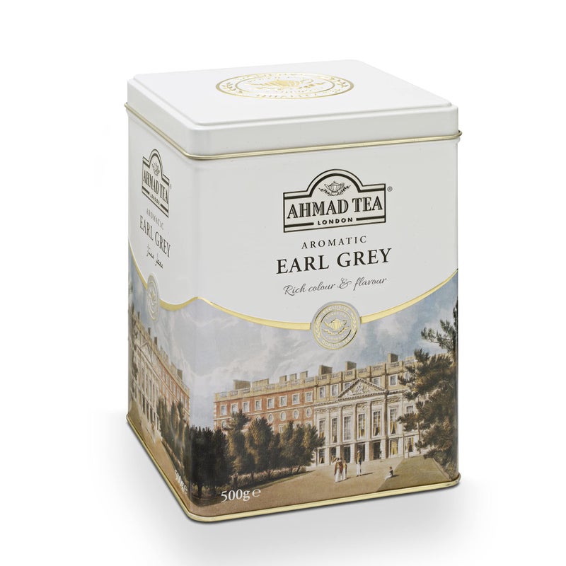 Ahmad Tea Earl Grey Aromatic Loose Tea, Ceylon Caddy, 17.6 Oz - Image 2