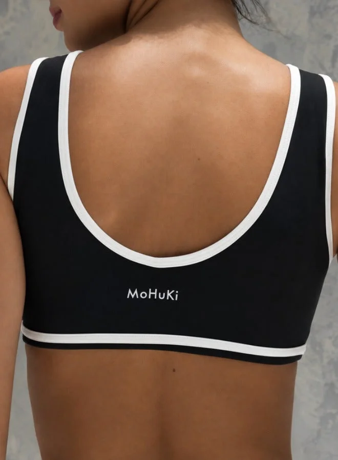 Mohuki Black Contour Active Bra for Women | Best Price UAE