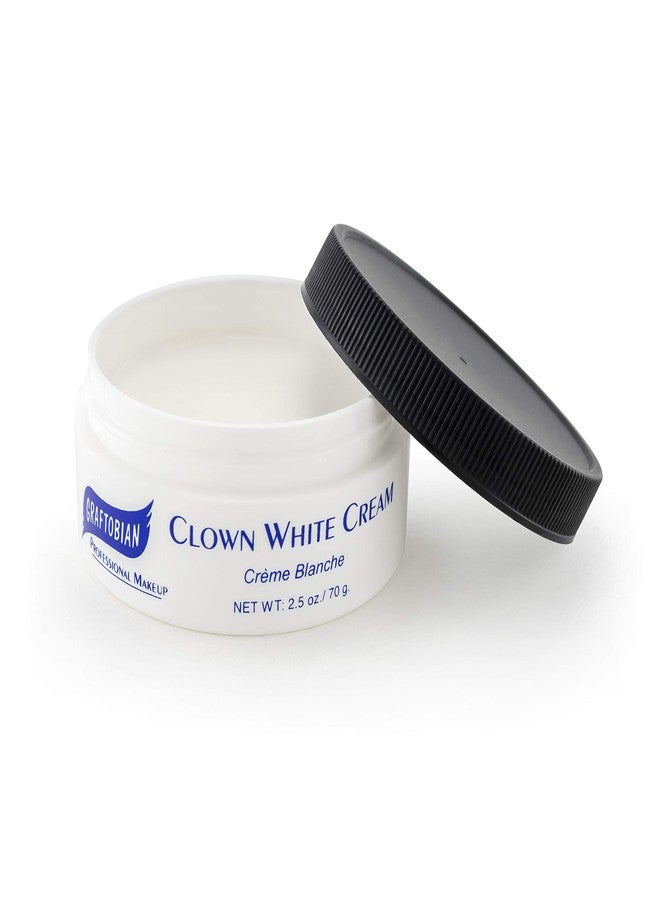 Graftobian Clown White Cream 2.5 oz. - Image 1