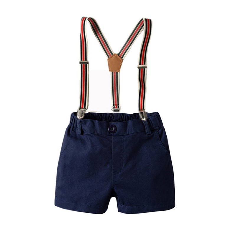 2019 Summer New Casual Boys Baby Strap Shorts Cotton Factory Straight Hair Boys Strap Shorts - Image 2