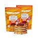 Flourish Protein Pancake  Waffle Mix with Whey Protein  Flax Seed No Added Sugar High in Protein  Fiber  Just Add Water  Buttermilk Flavour 16 oz 2 Pack - Image 2