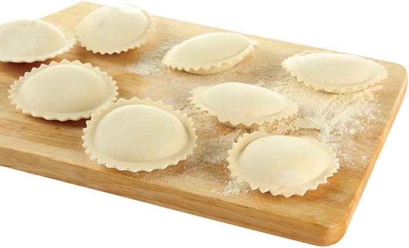 Eppicotispai 3-Inch Aluminum Round Ravioli Stamp with Beechwood Handle - Image 5