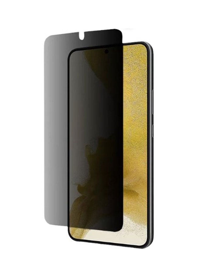 EYE CATCH 5D Anti-Spy Privacy Tempered Glass Screen Protector For Samsung S22 Black - Image 1