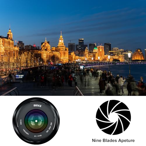 Meike 50mm F1.8 Full Frame AF STM Lens Standard Aperture Auto Focus Fixed Prime Portrait Lenses for Panasonic Lumix Leica L-Mount Mirrorless Camera S1 S1R S1H S5 - Image 3