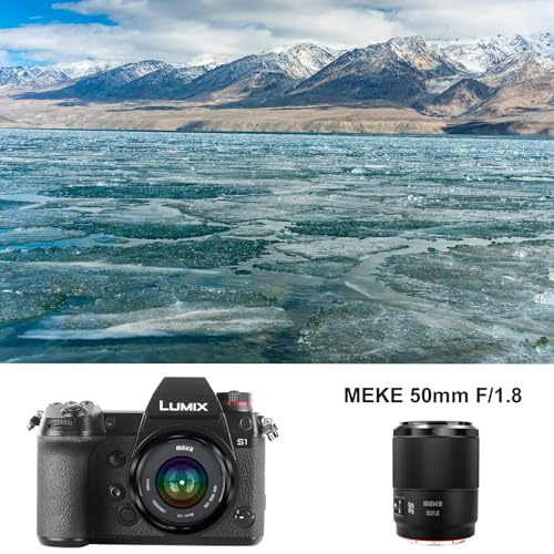 Meike 50mm F1.8 Full Frame AF STM Lens Standard Aperture Auto Focus Fixed Prime Portrait Lenses for Panasonic Lumix Leica L-Mount Mirrorless Camera S1 S1R S1H S5 - Image 4