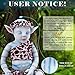 Vollence 17 inch Avatar Eye Closed Full Silicone Baby Dolls Not Vinyl Dolls Navi Realistic Newborn Baby Doll for Children Gifts Doll Collection Girl - Image 4