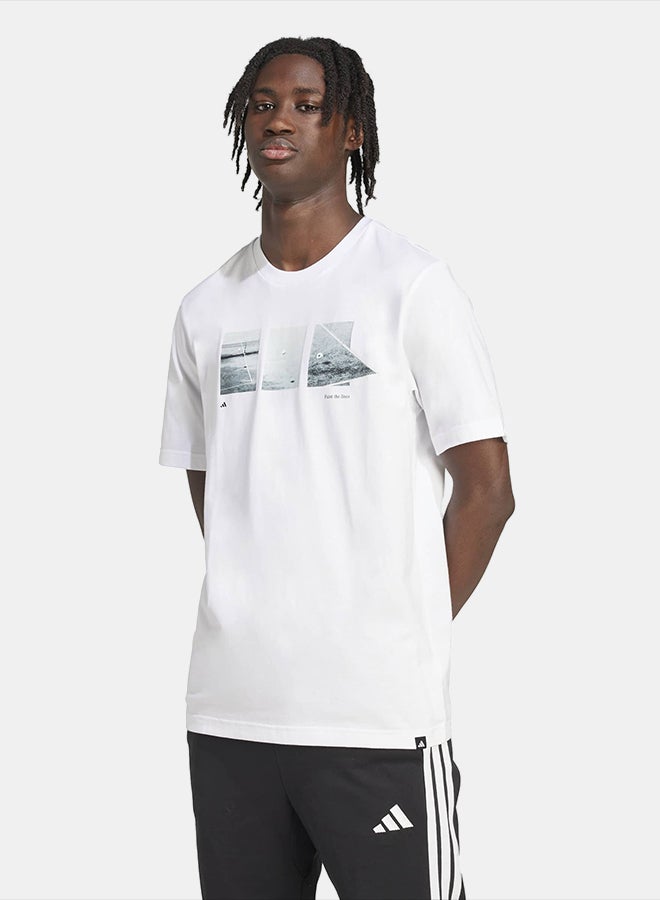 Adidas Lens Power Of Three Graphic T-Shirt - Image 1