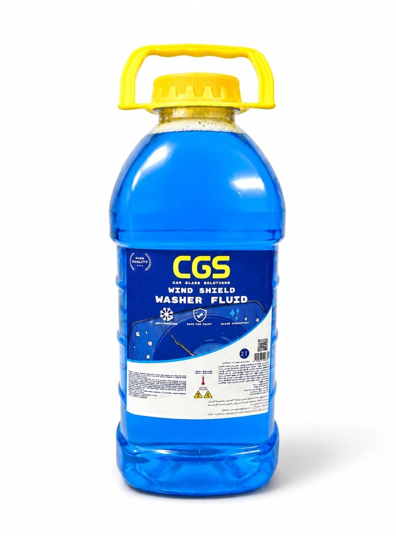 CGS Wiper Water 2L – Windshield Washer Fluid Concentrate (Dilute 3:1) - Image 1