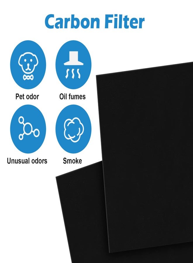 Abeskch HEPA Replacement Filter Kit - 1 HEPA Filters & 2 Carbon Filters Compatible with Oreck WK01234QPC, Oreck Air 94 filter Fits Airvantage WK10002QPC, WK10052QPC Air Purifier Filter - Image 3
