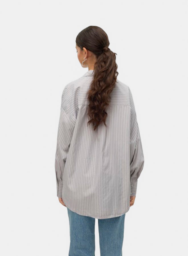 VERO MODA Womens Fanni Longsleeve Shirt - Image 4