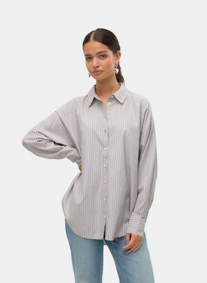VERO MODA Womens Fanni Longsleeve Shirt - Image 3