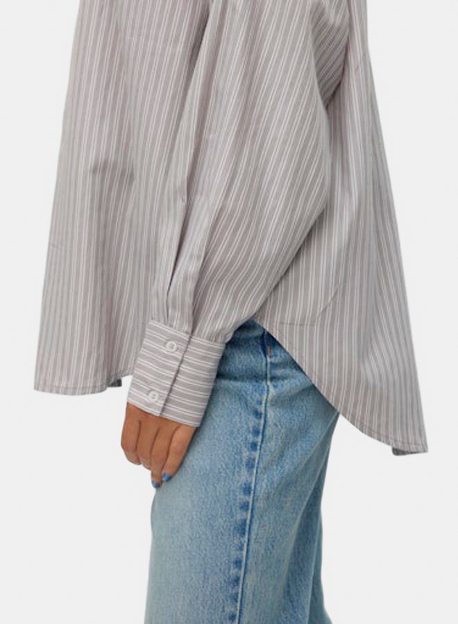 VERO MODA Womens Fanni Longsleeve Shirt - Image 5